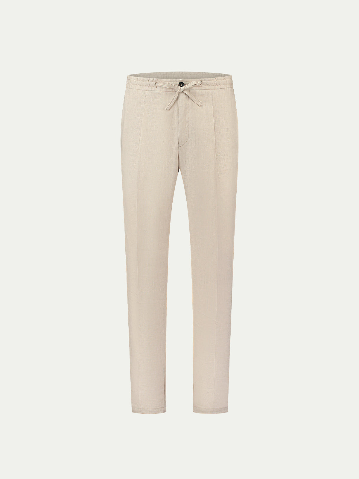LeClub™ | Beige Linen Seaside Trousers