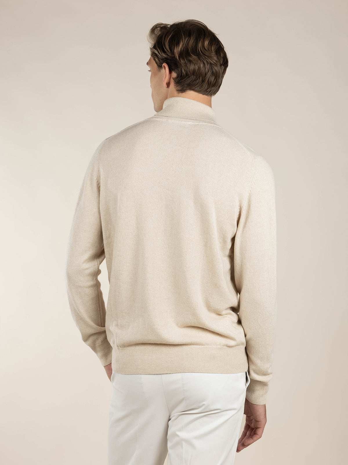 LeClub™ | Light Beige Rollneck