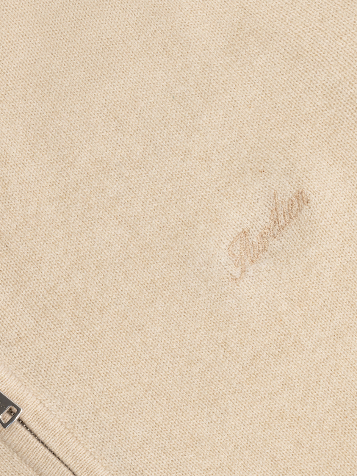 LeClub™ | Light Beige Zipper Vest