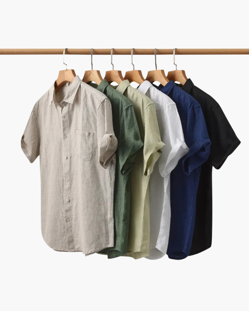 LeClub ™ | Linen Shirt Shortsleeve