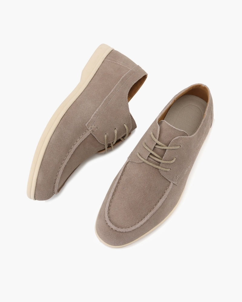 LeClub™ | Chaussures à lacets en daim haut de gamme