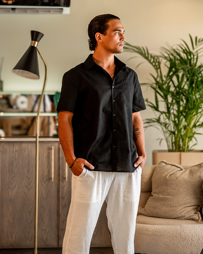 LeClub ™ | Linen Shirt Shortsleeve