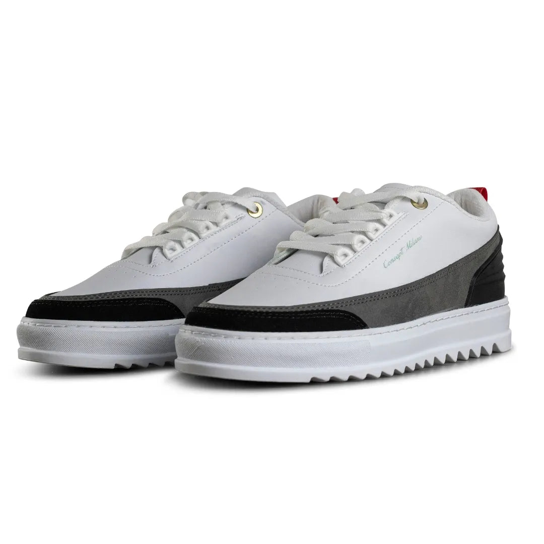 LeClub™ | Baskets en cuir mélangé