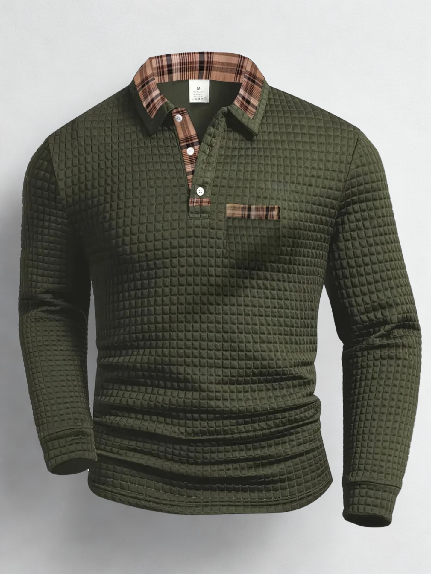 LeClub™ | Polo à motif à carreaux