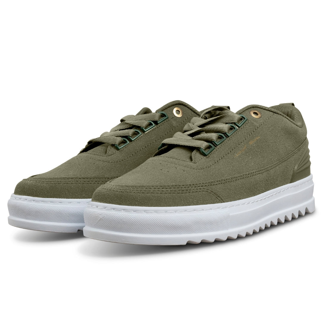 LeClub™ | Baskets en cuir mélangé