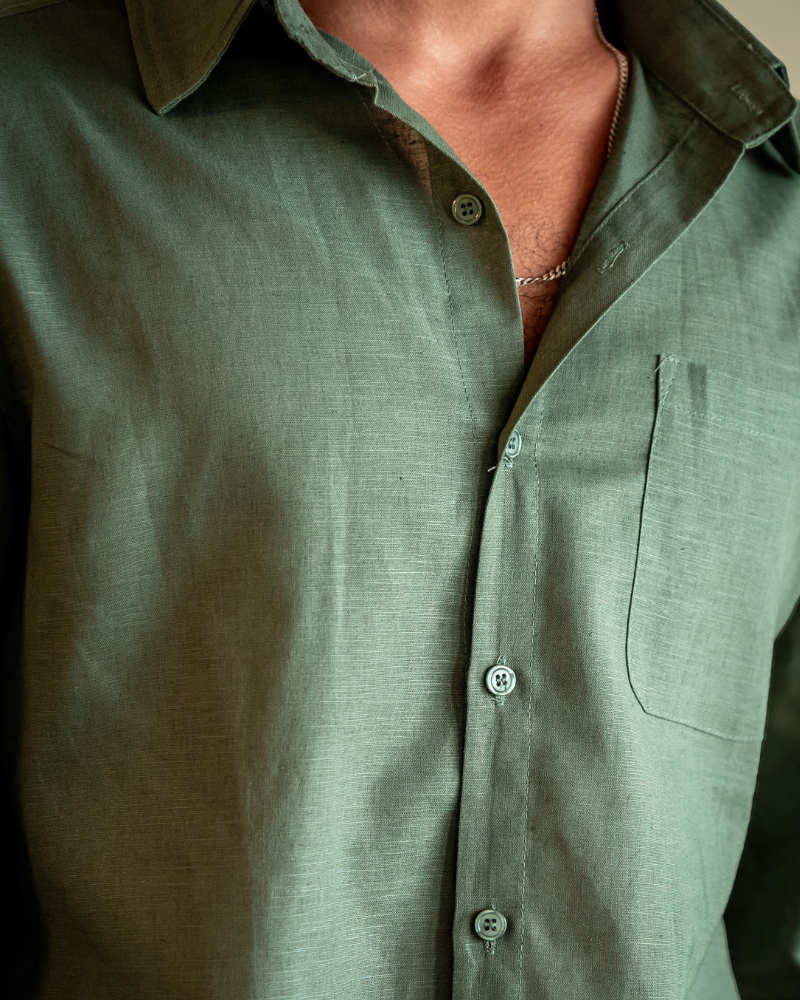 LeClub ™ | Linen Combo Longsleeve