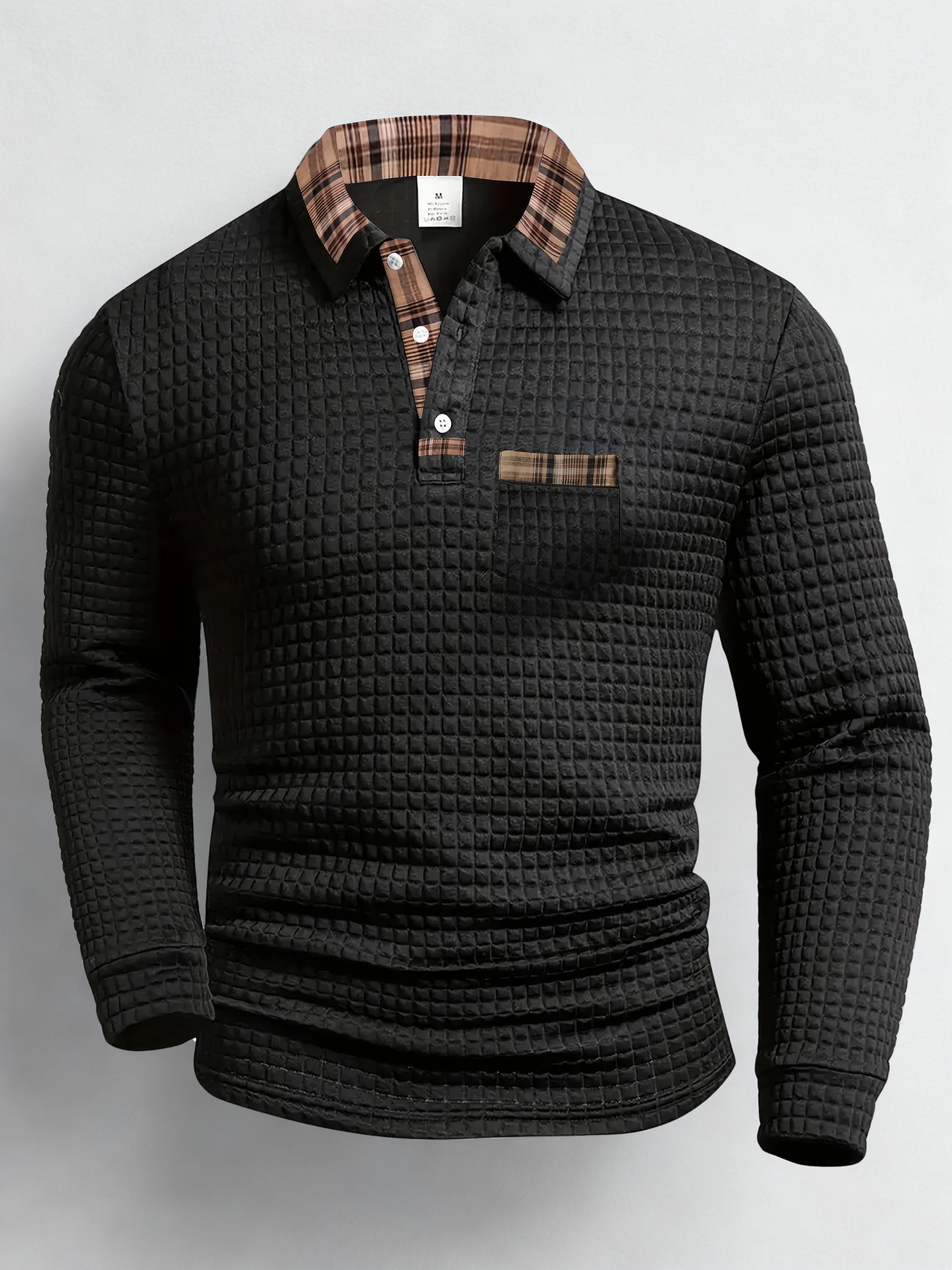 LeClub™ | Polo à motif à carreaux