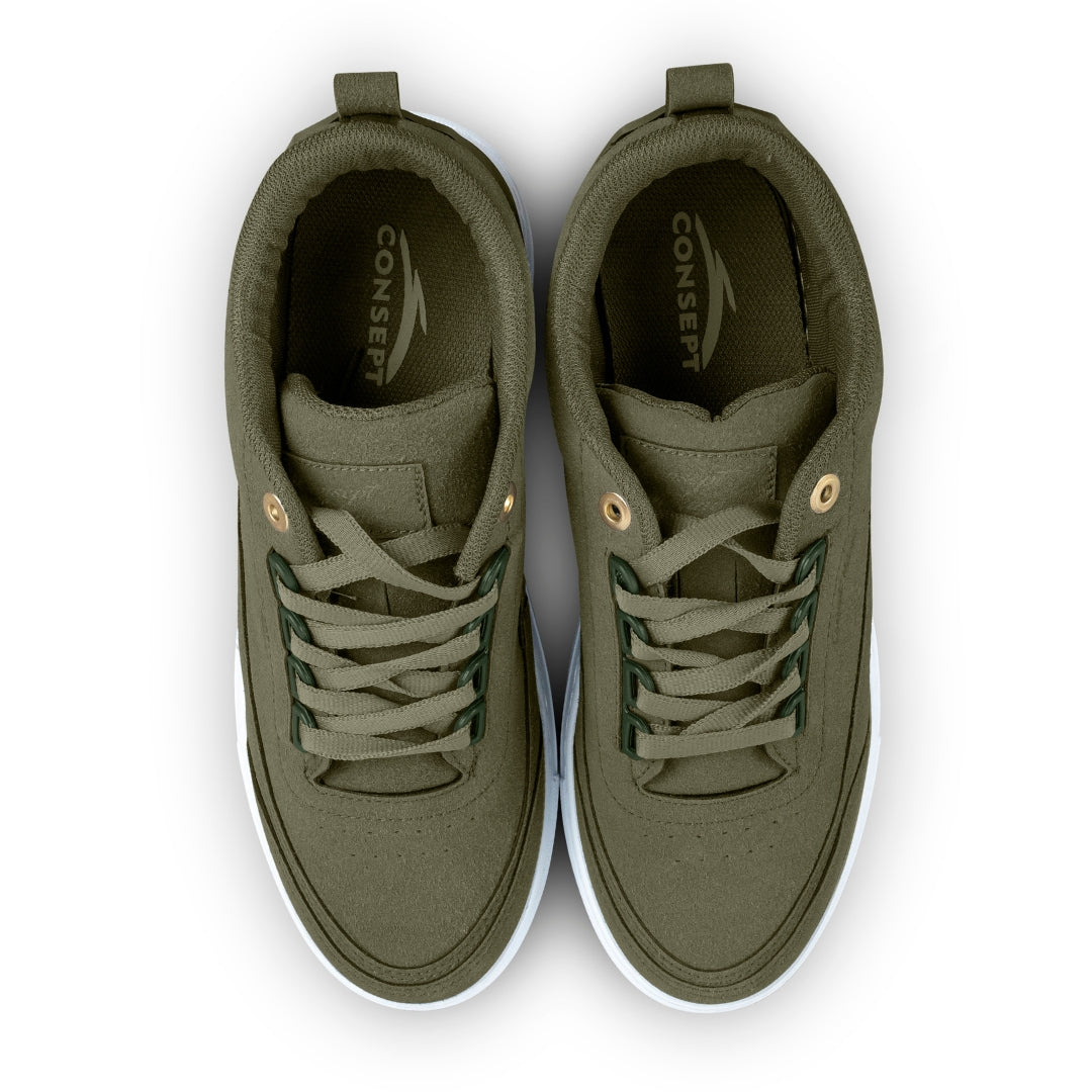 LeClub™ | Baskets en cuir mélangé