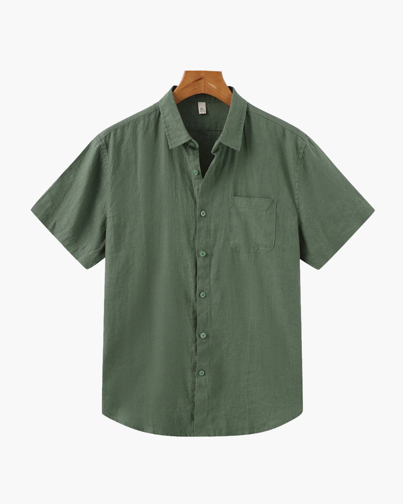 LeClub ™ | Linen Shirt Shortsleeve
