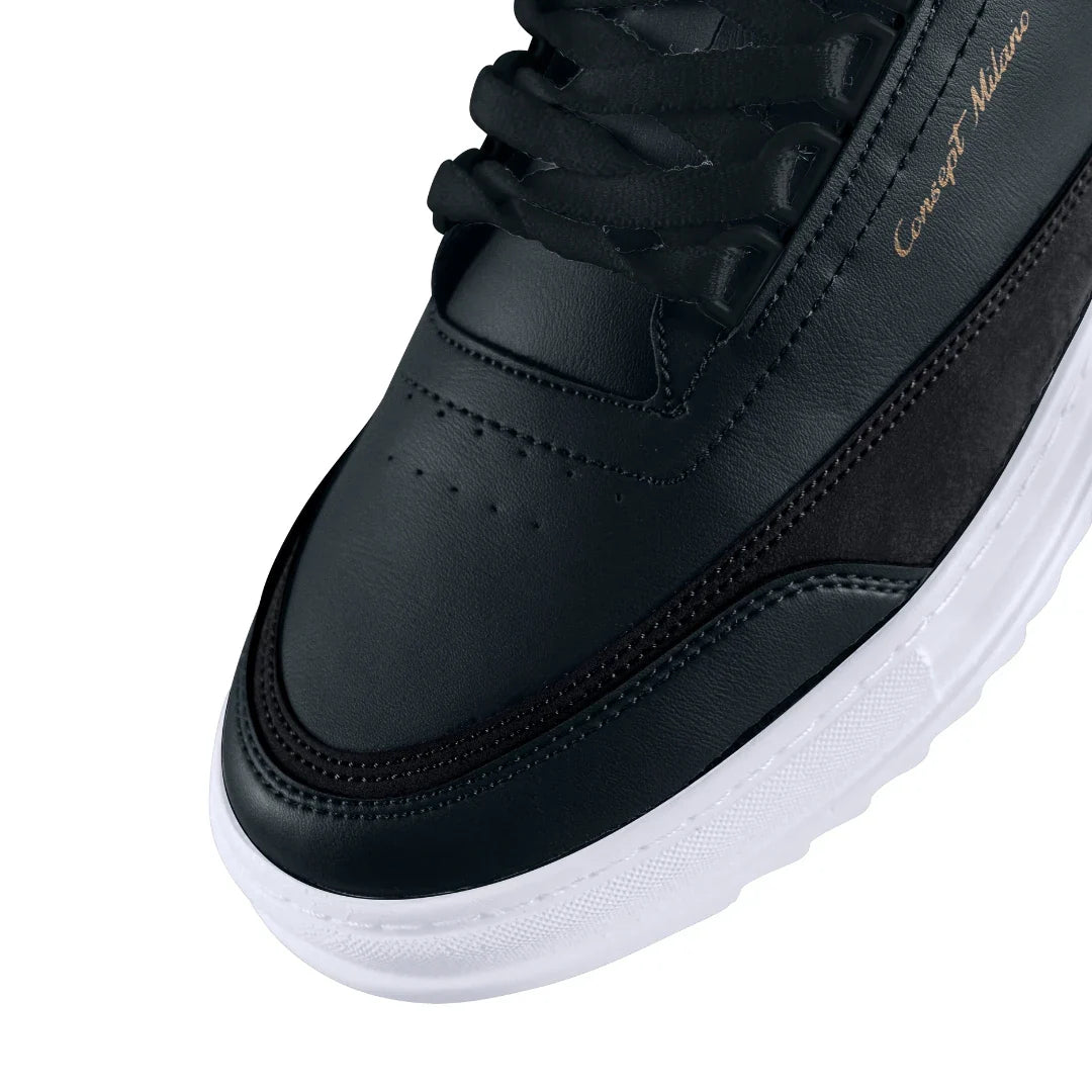 LeClub™ | Baskets en cuir mélangé