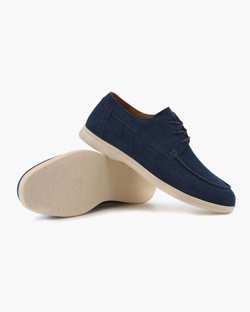 LeClub™ | Chaussures à lacets en daim haut de gamme