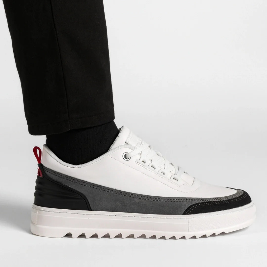 LeClub™ | Baskets en cuir mélangé