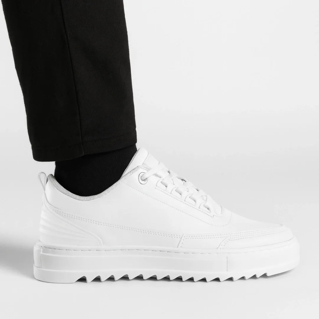 LeClub™ | Baskets en cuir mélangé