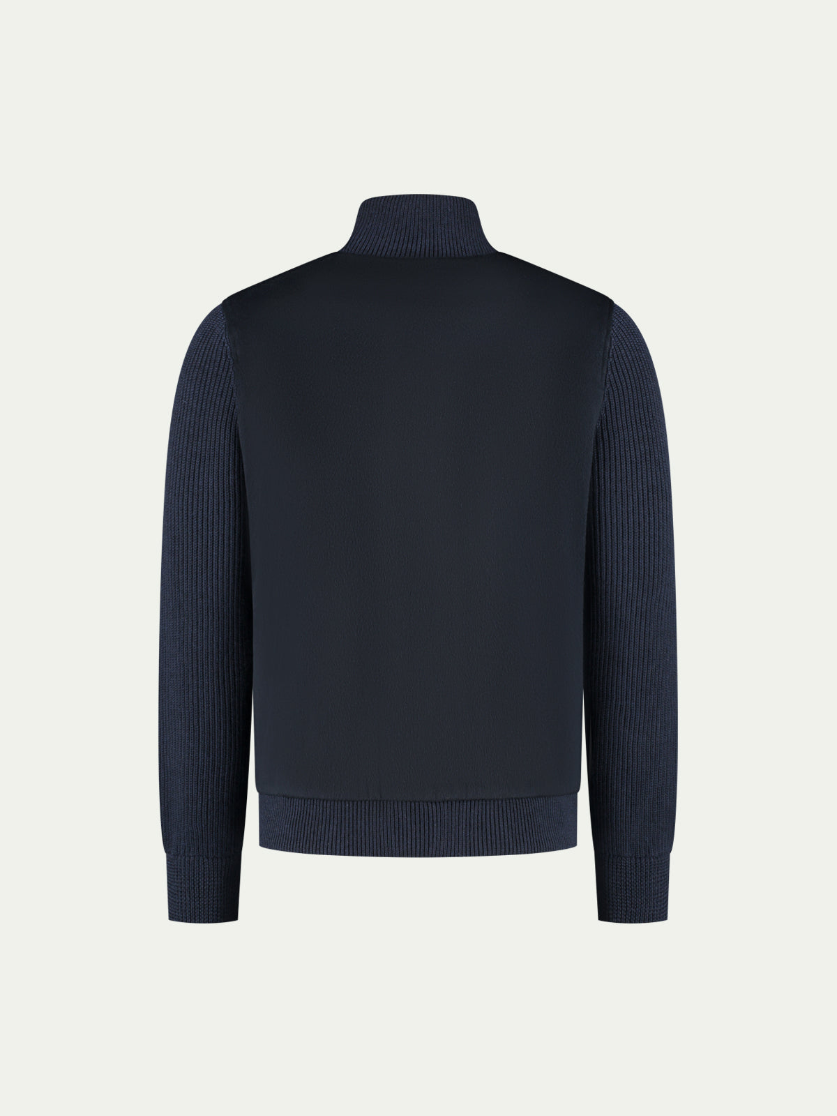 LeClub™ | Navy Cashmere Bomber Jacket