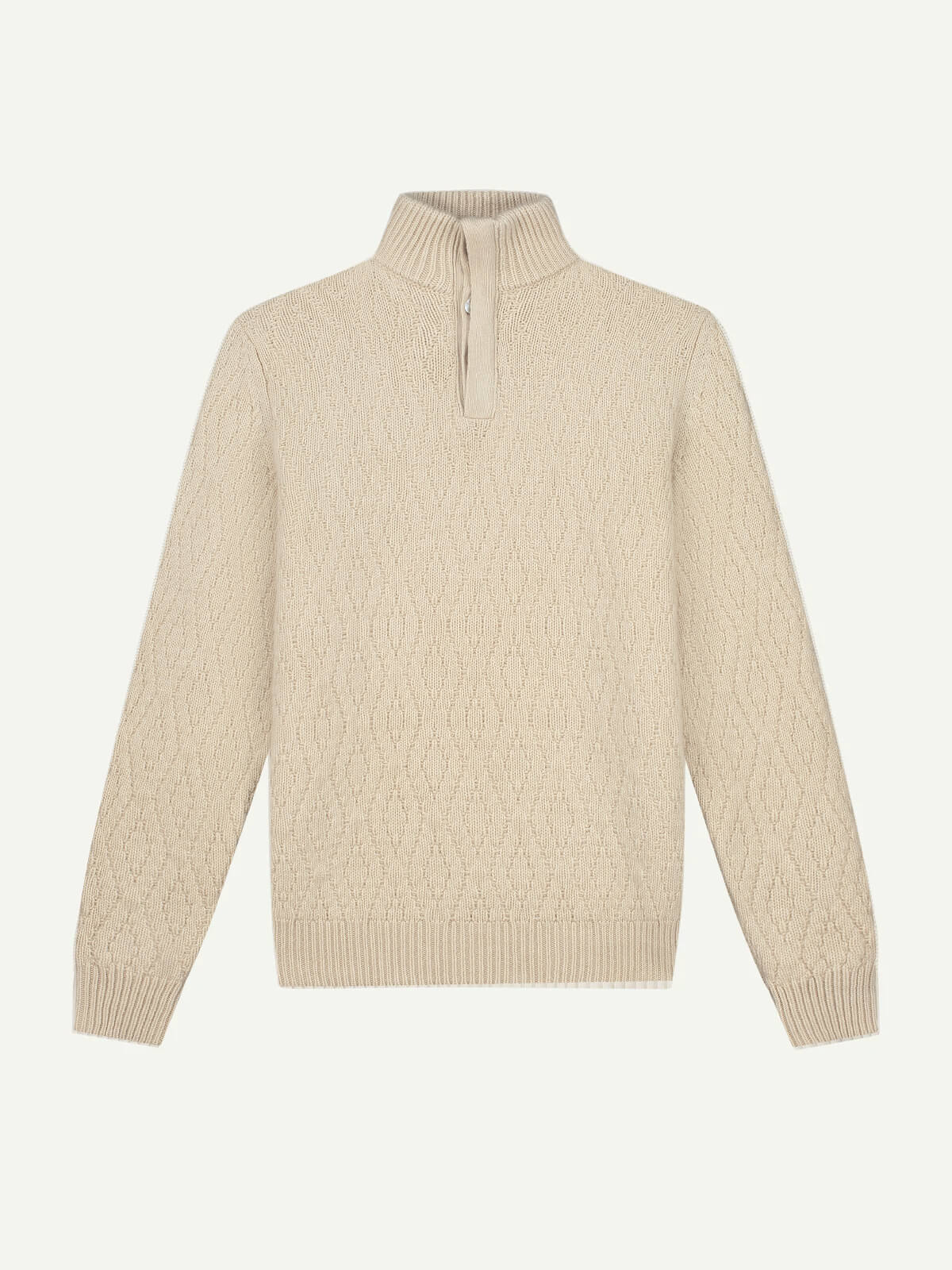 LeClub™ | Light Beige Frost Sweater