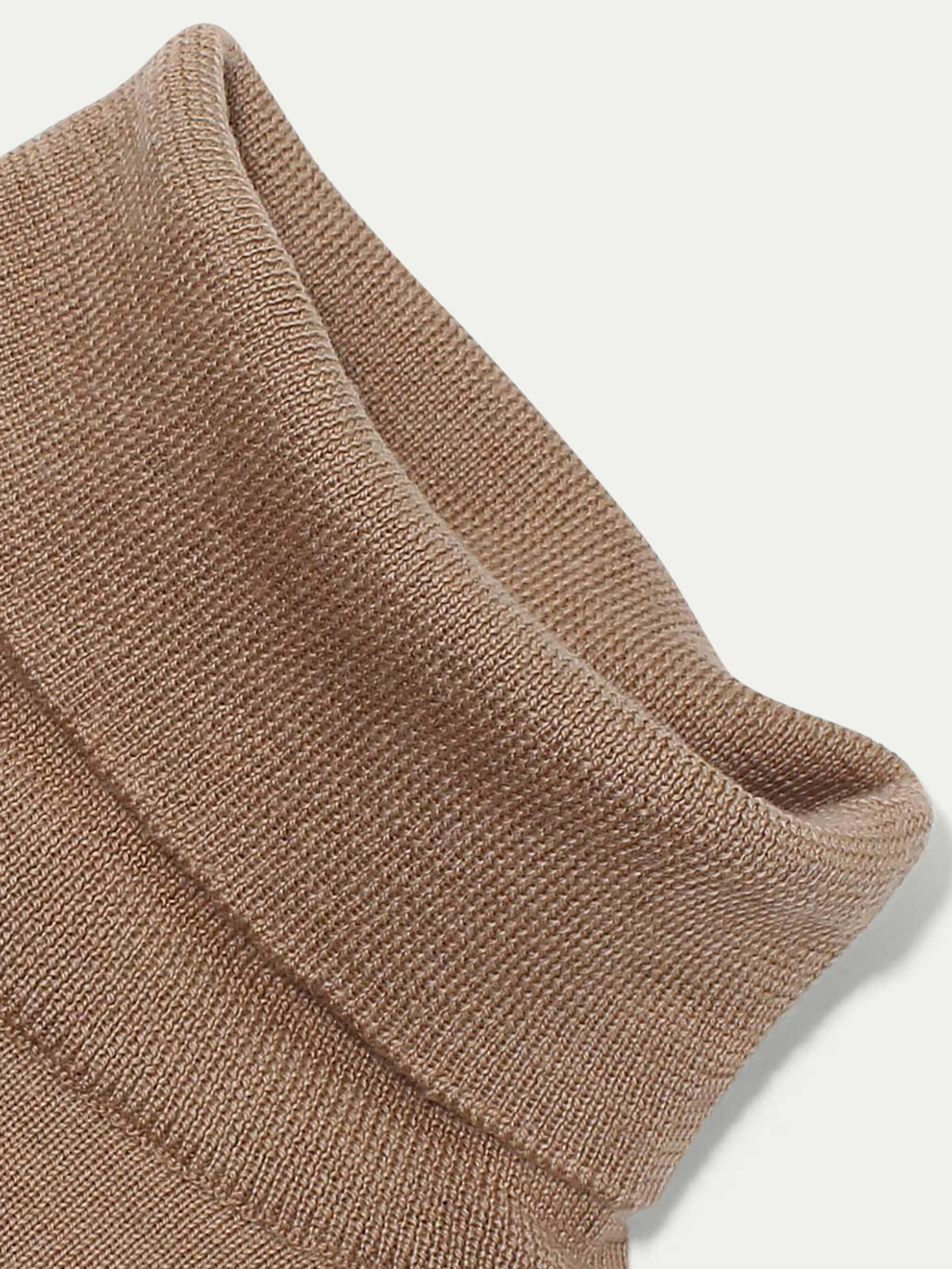 LeClub™ | Extrafine Merino Rollneck Beige