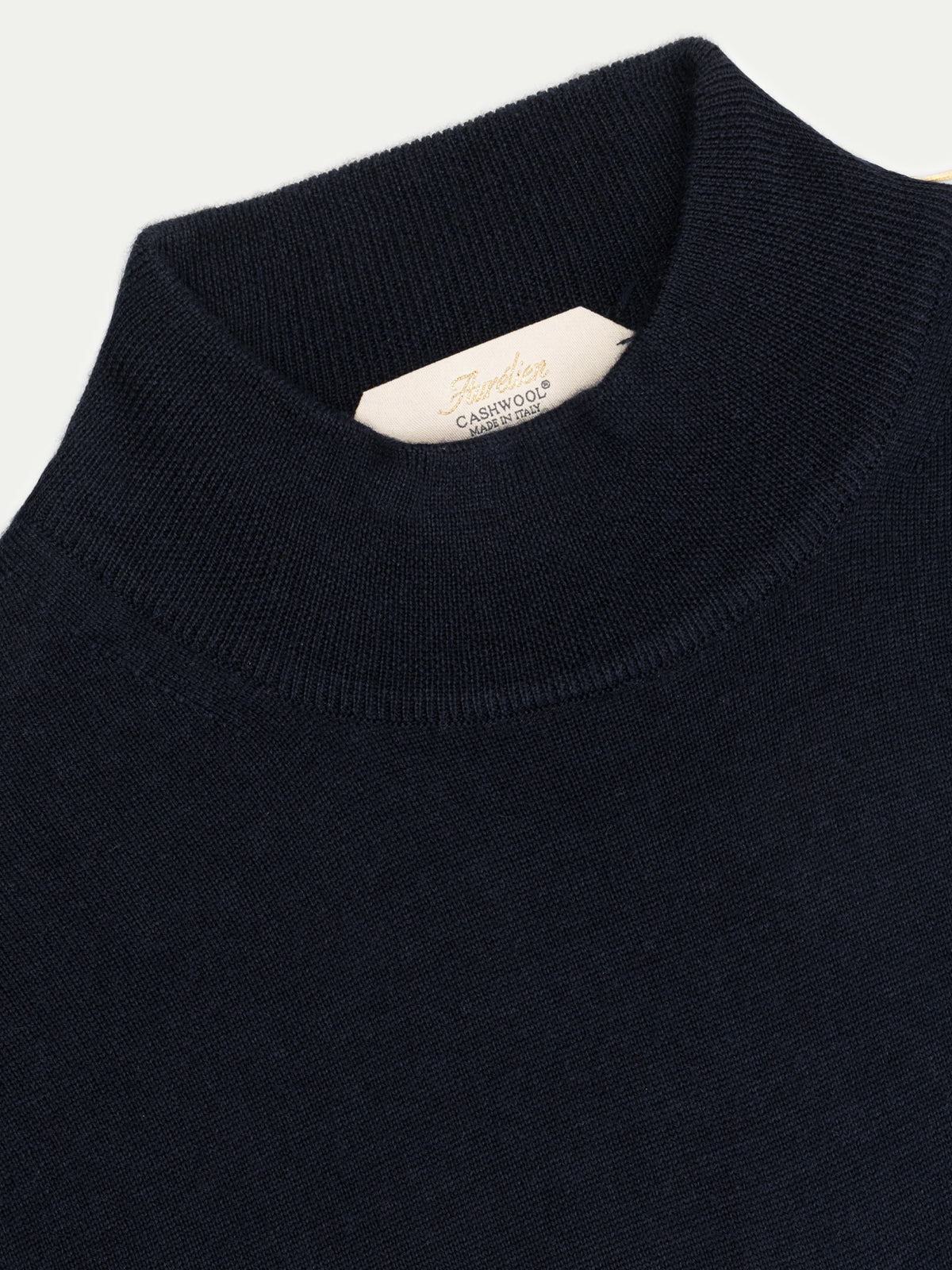 LeClub™ | Extrafine Merino Mockneck Navy