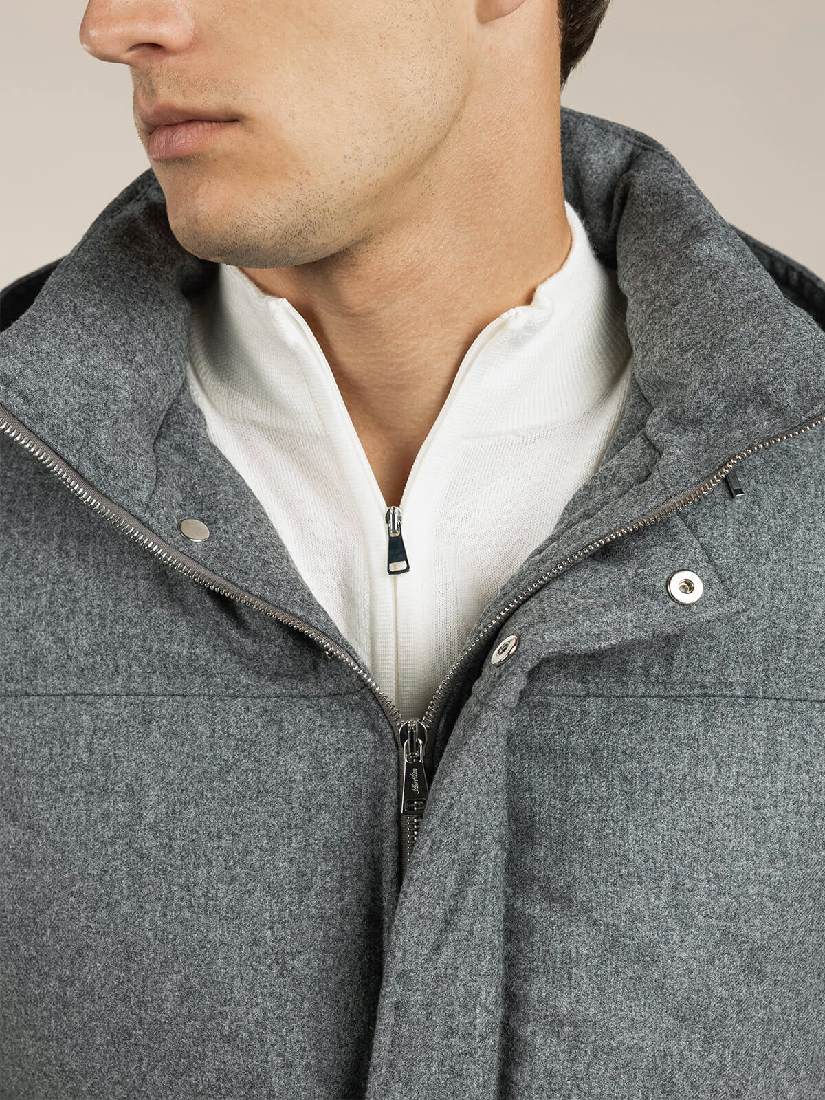 LeClub™ | Grey Ski Jacket