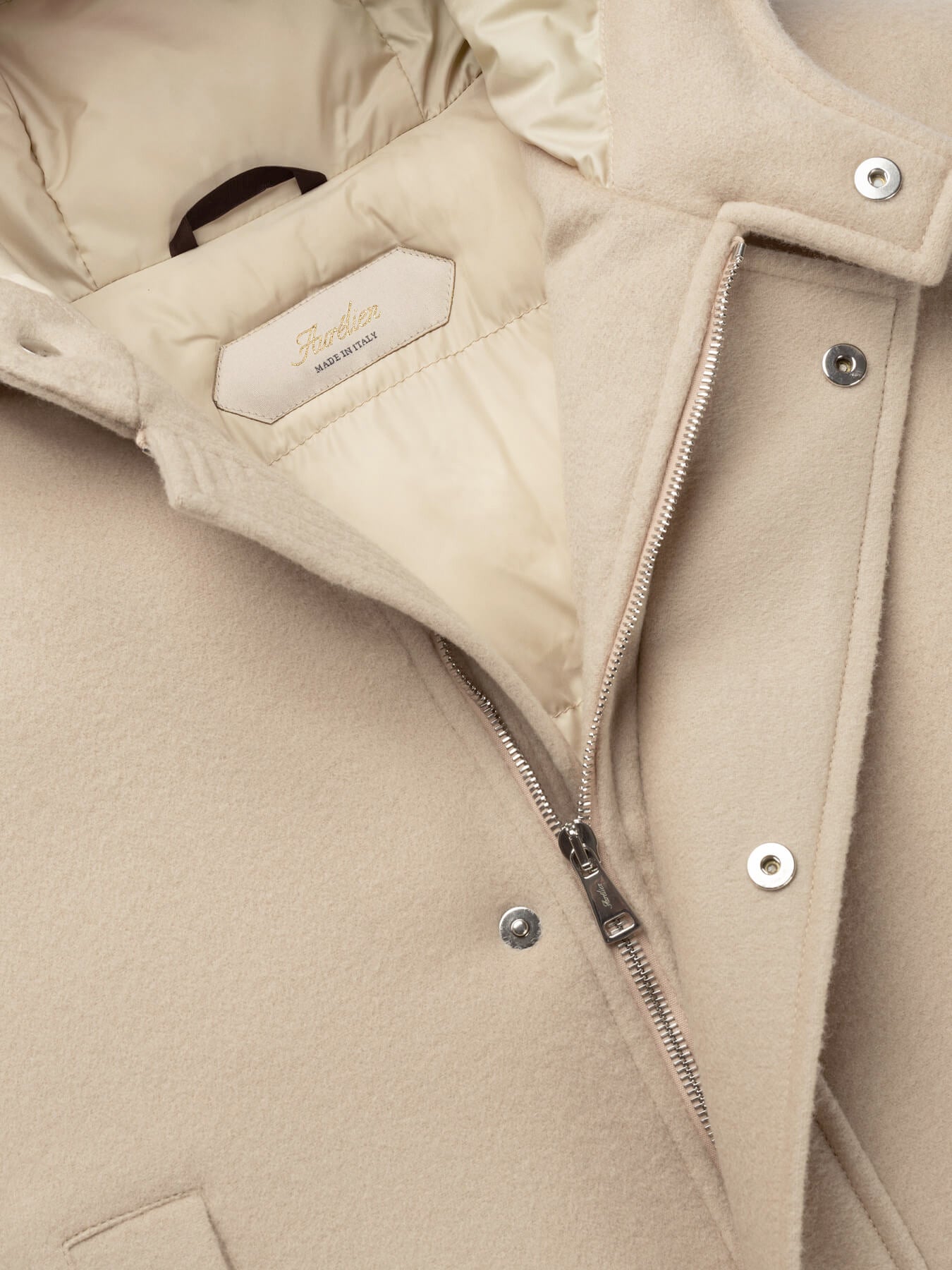 LeClub™ | Light Beige Wintertime Parka