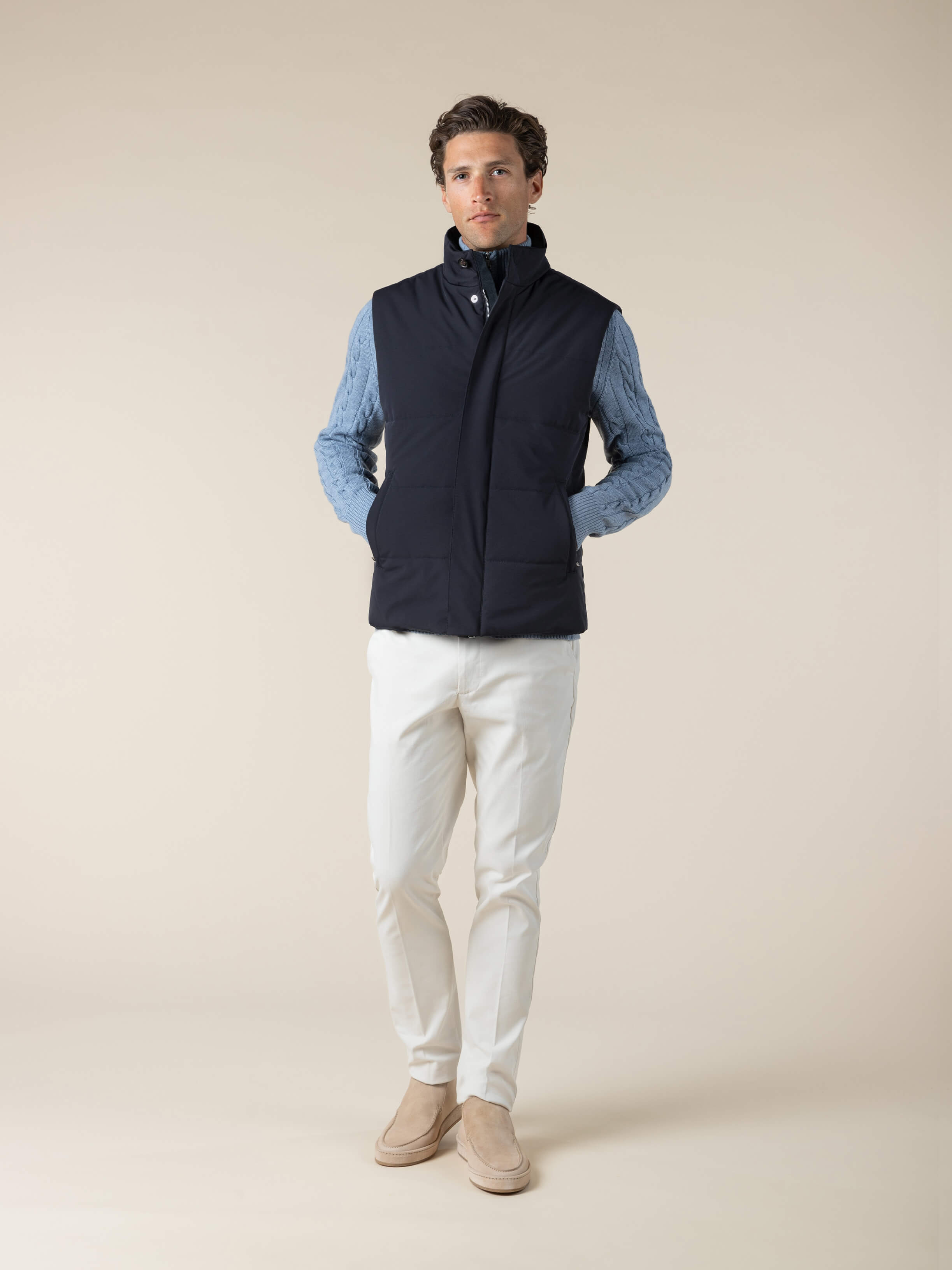 LeClub™ | Navy AUR1 Body Warmer