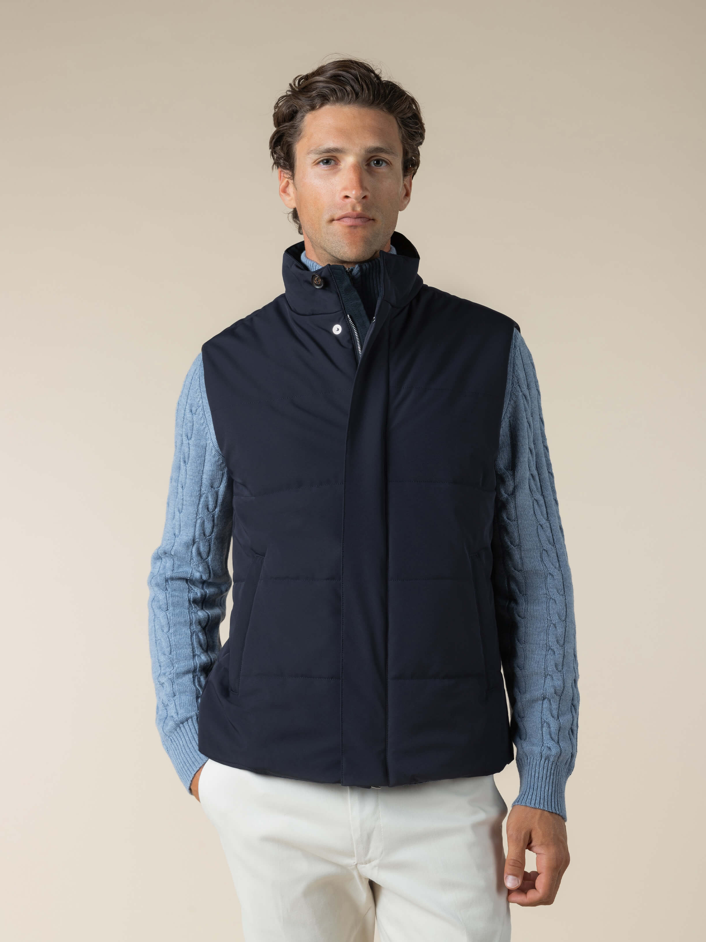 LeClub™ | Navy AUR1 Body Warmer