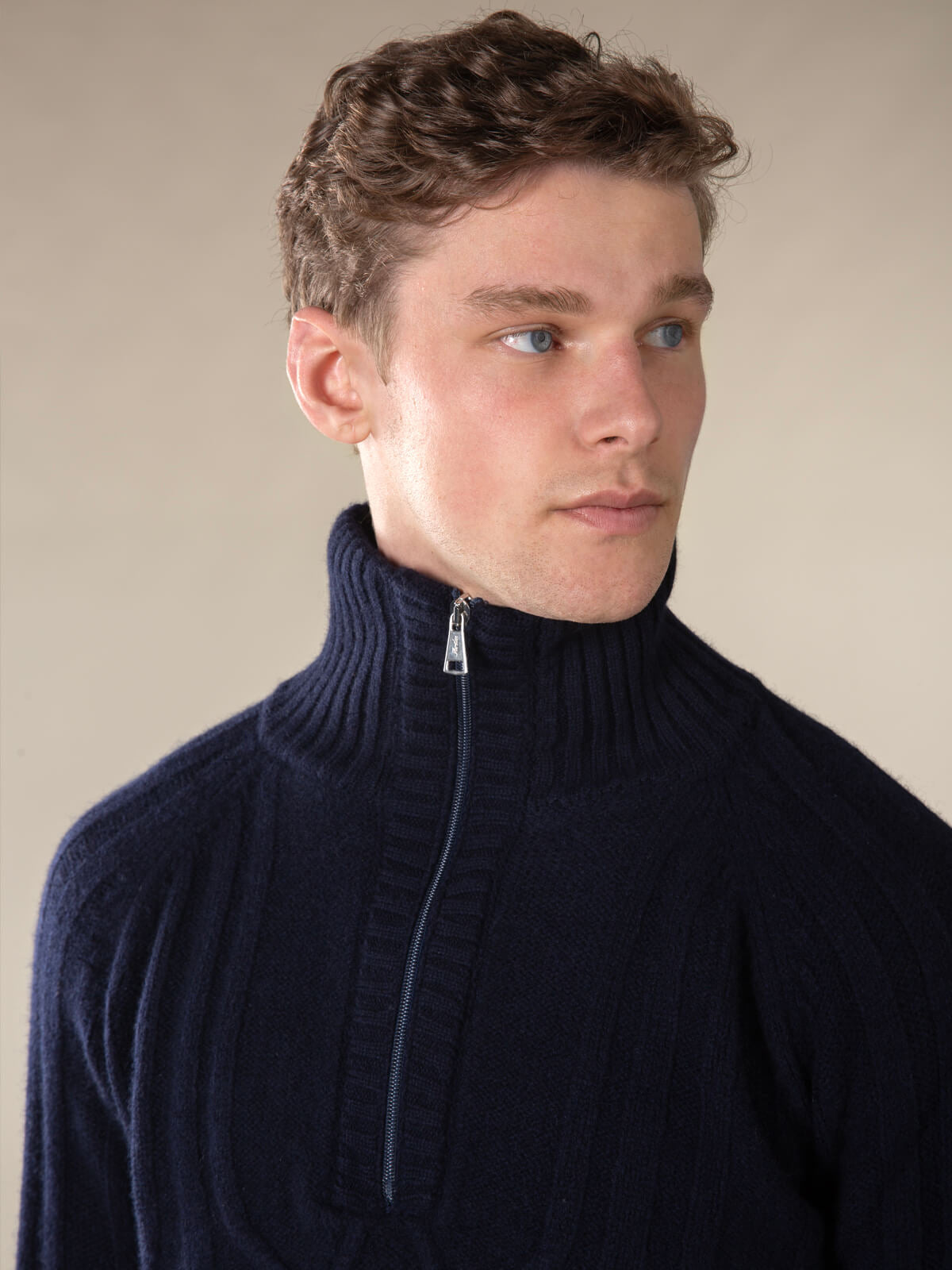 LeClub™ | Navy Wintertime Sweater