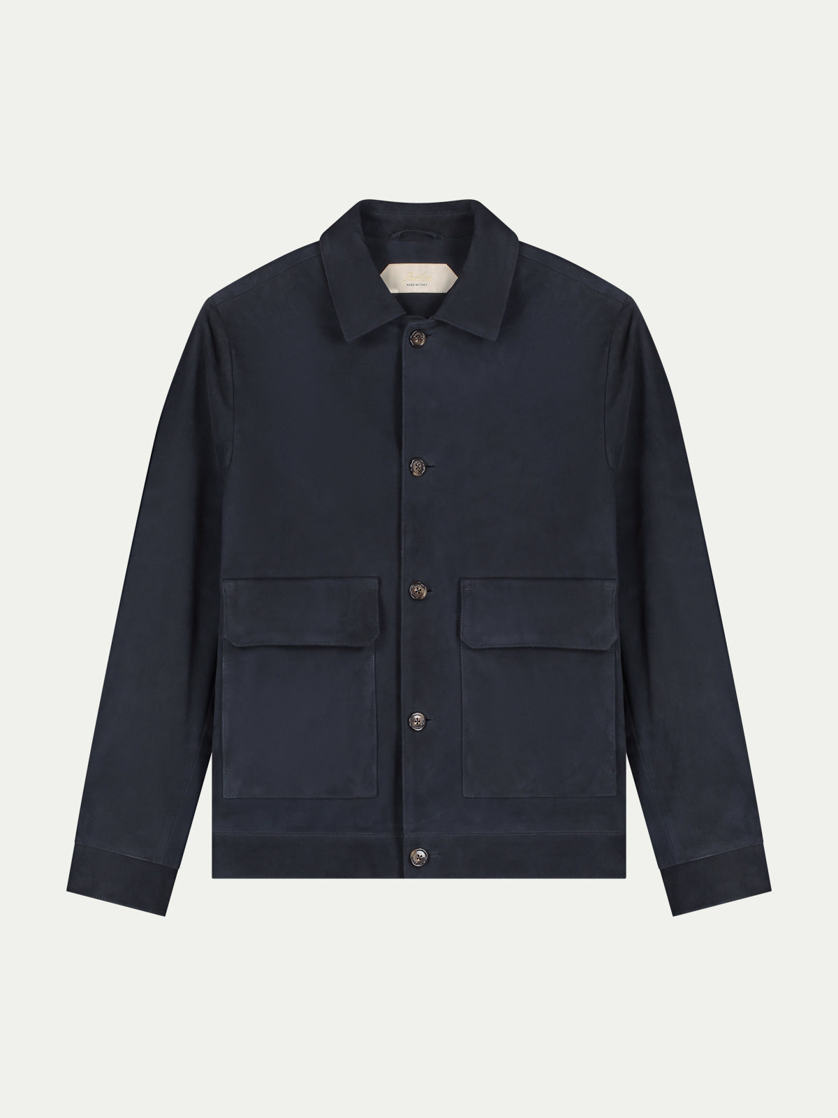 LeClub™ | Navy Suede Jacket