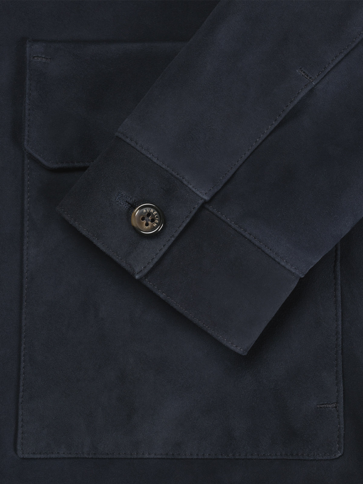 LeClub™ | Navy Suede Jacket