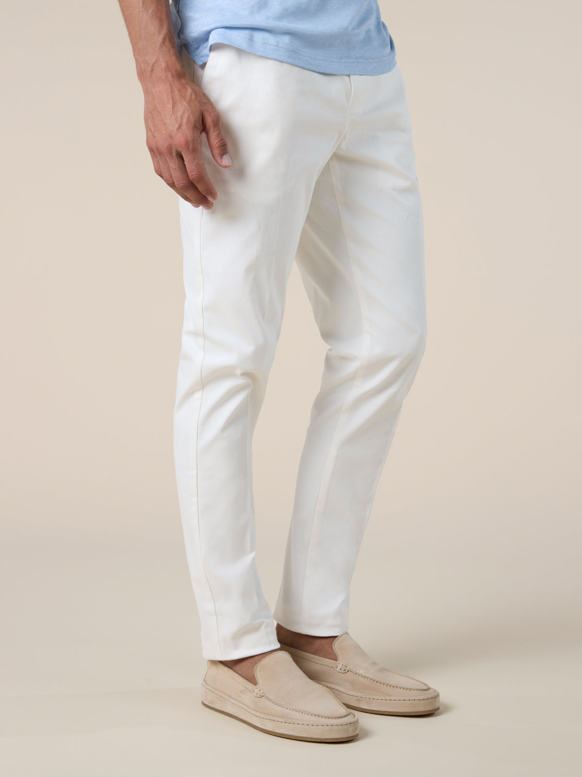 LeClub™ | Ivory Metropolitan Trousers