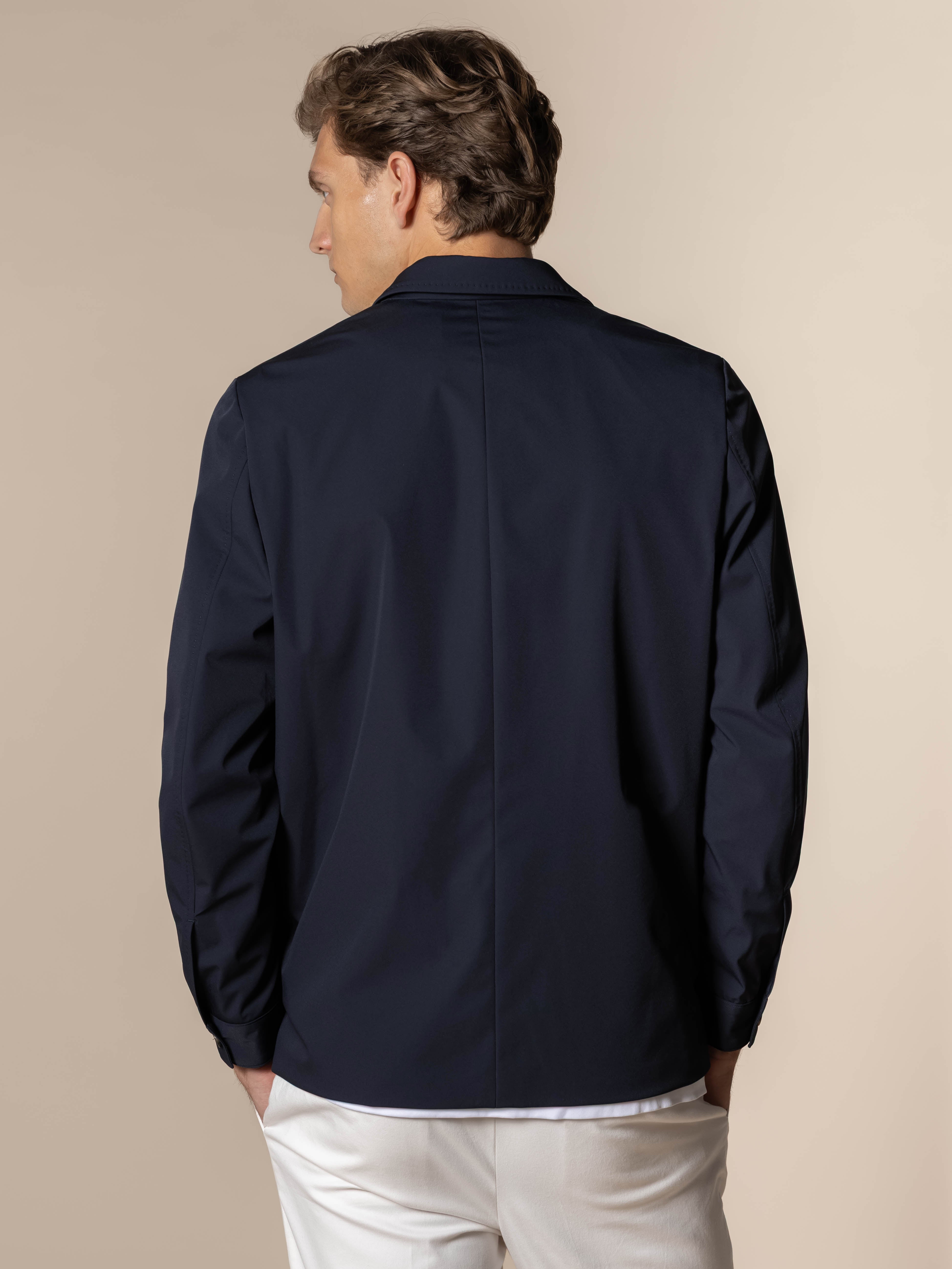 LeClub™ | Navy Technical Leisure Blazer