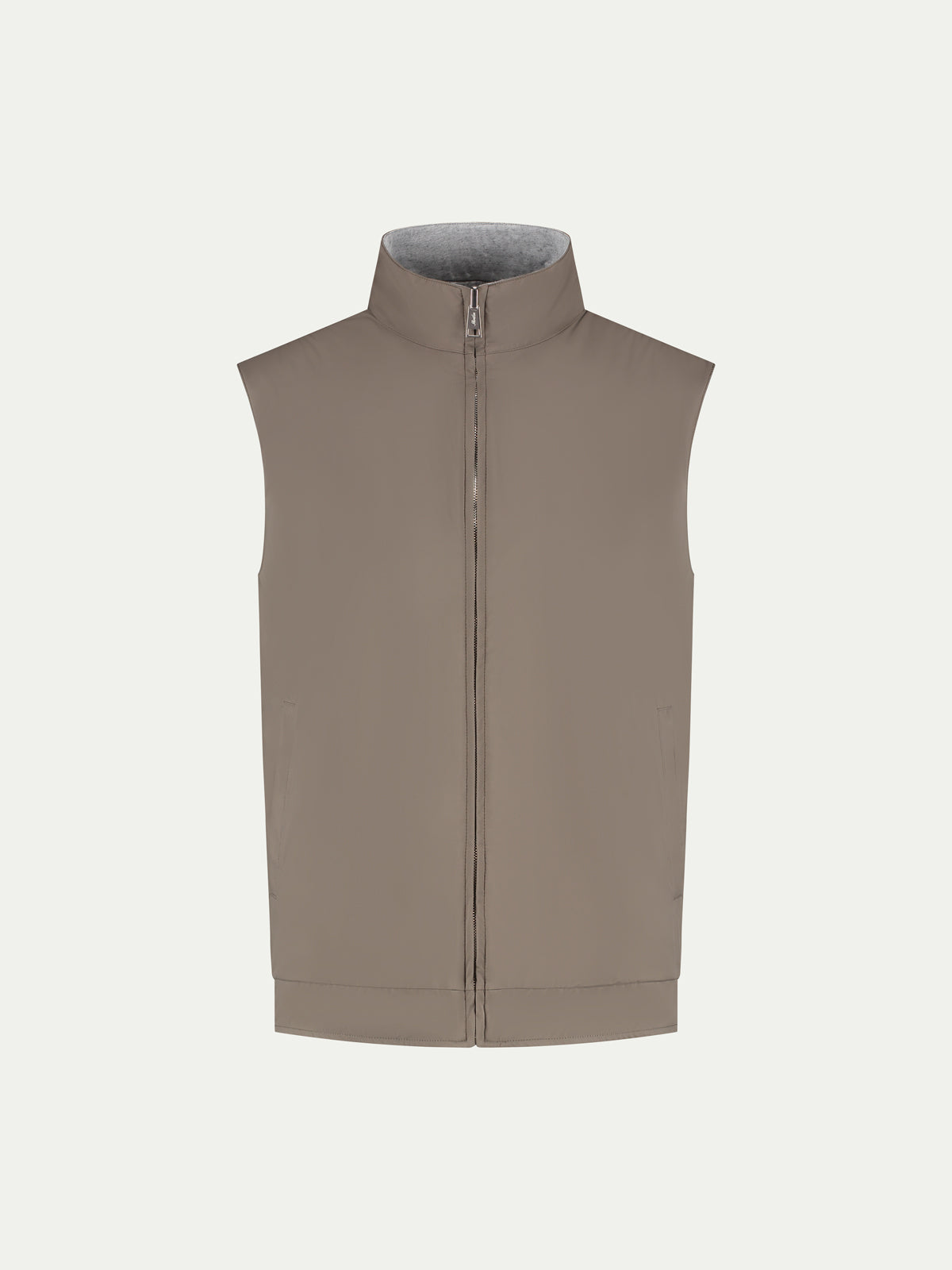 LeClub™ | Ash Grey Reversible Resort Body Warmer