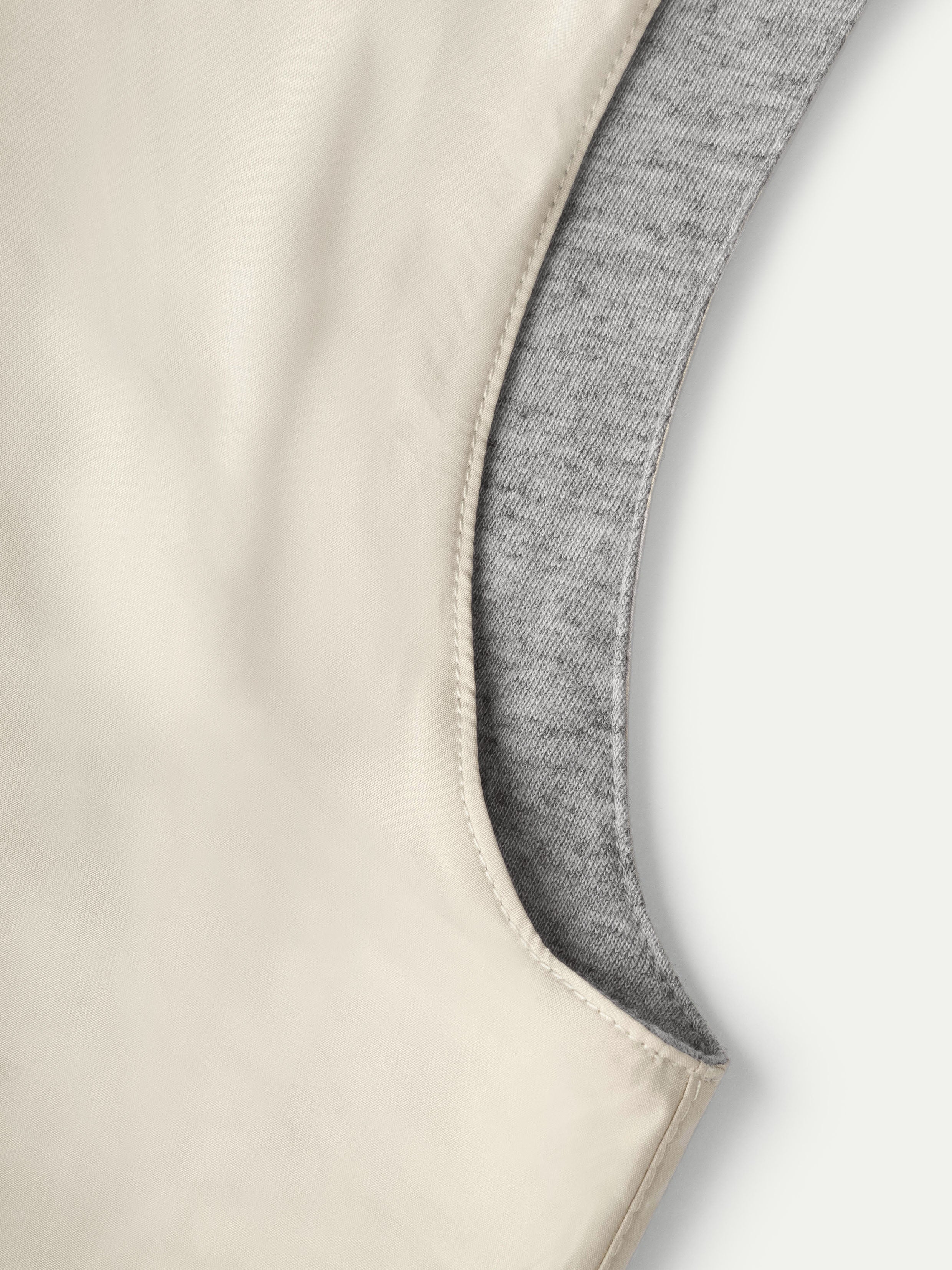 LeClub™ | Ecru Reversible Resort Body Warmer