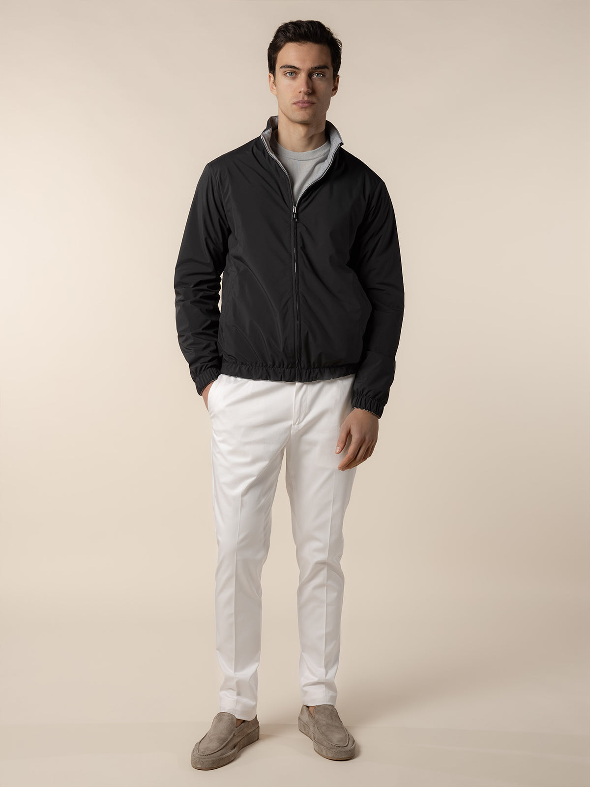 LeClub™ | Black Reversible Resort Jacket