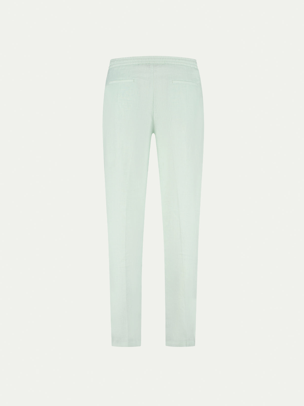 LeClub™ | Light Aqua Linen Seaside Trousers
