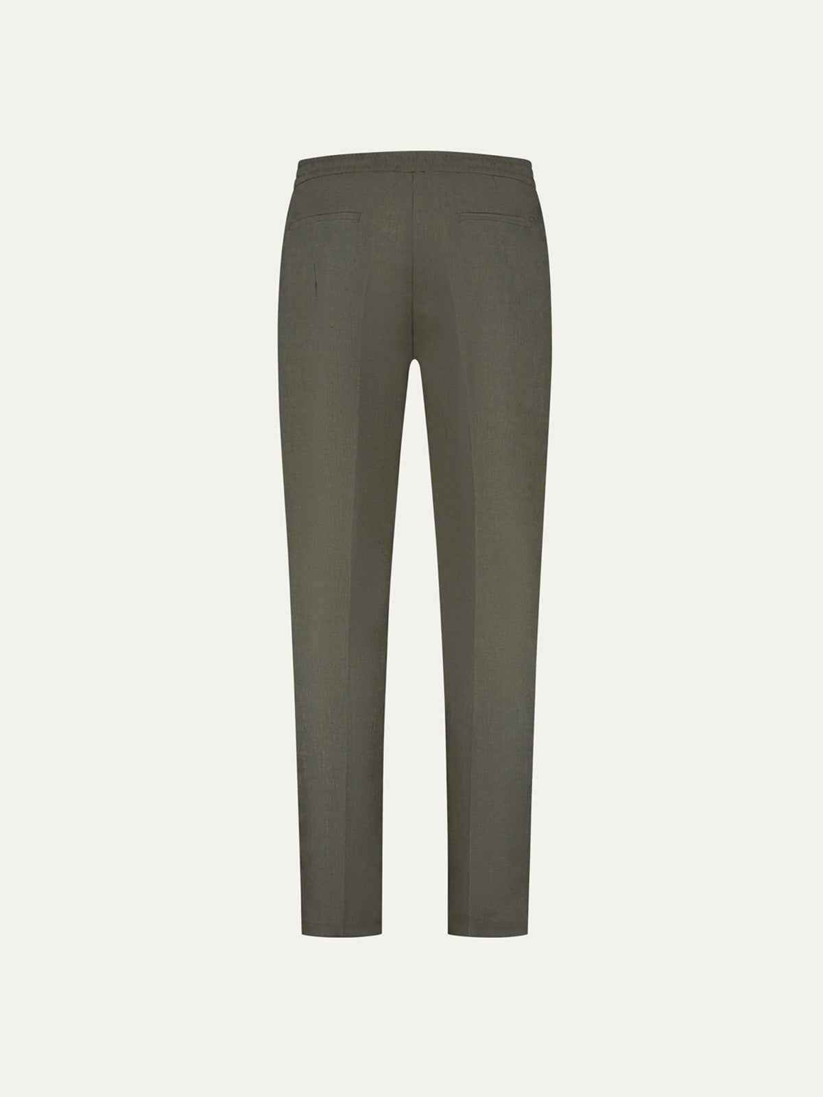 LeClub™ | Olive Linen Seaside Trousers