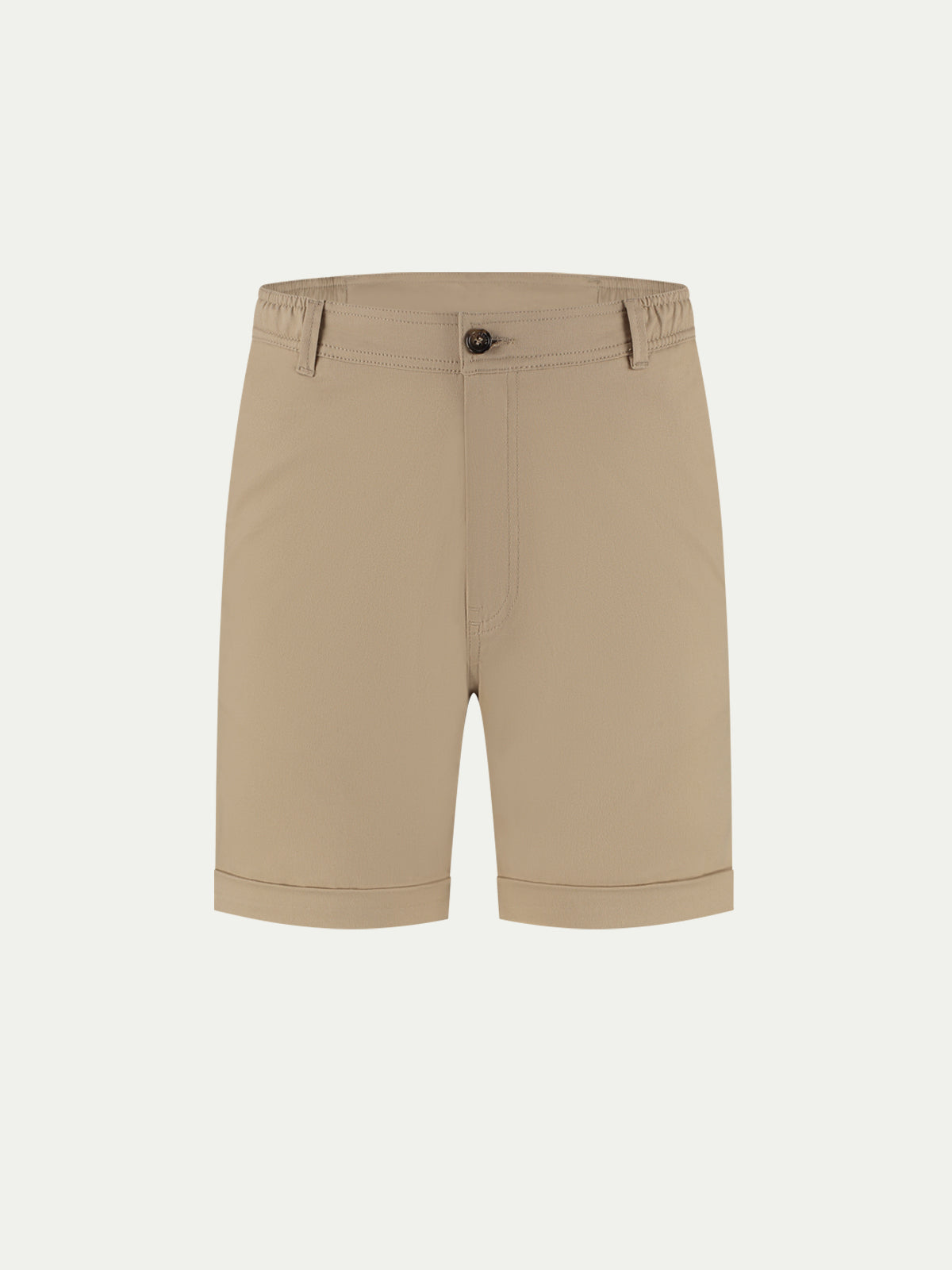 LeClub™ | Dark Beige Cotton Seaside Shorts
