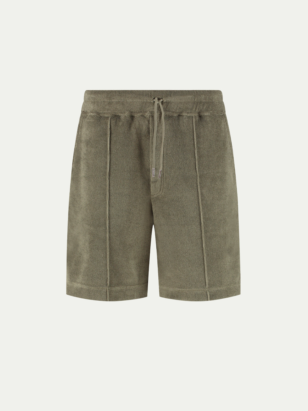 LeClub™ | Olive Terry Towelling Leisure Shorts