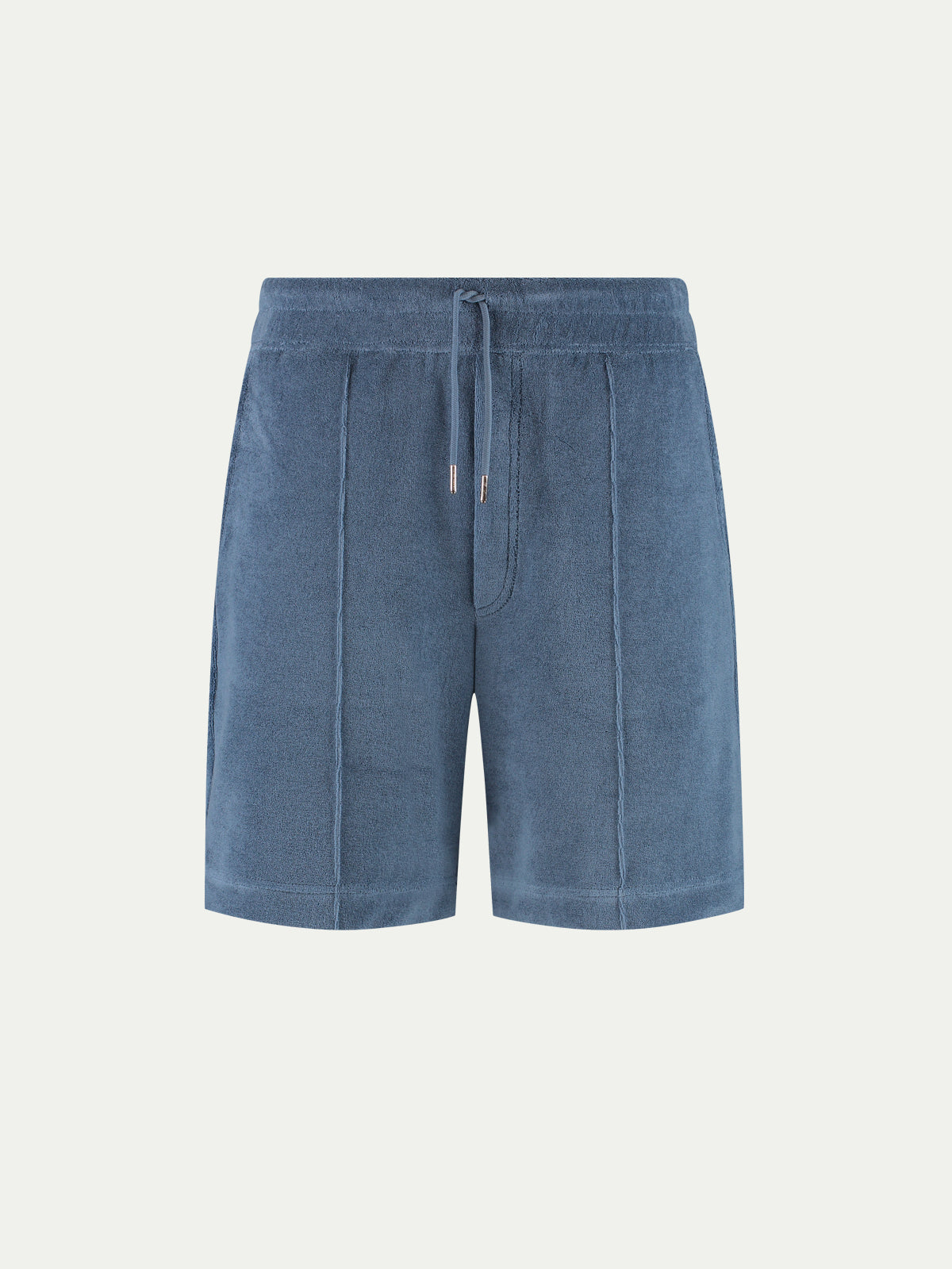 LeClub™ | Steel Blue Terry Towelling Leisure Shorts