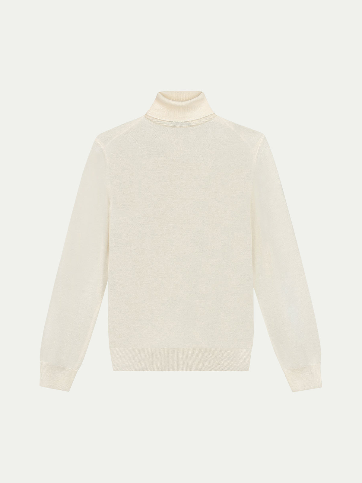 LeClub™ | Extrafine Merino Rollneck Ivory