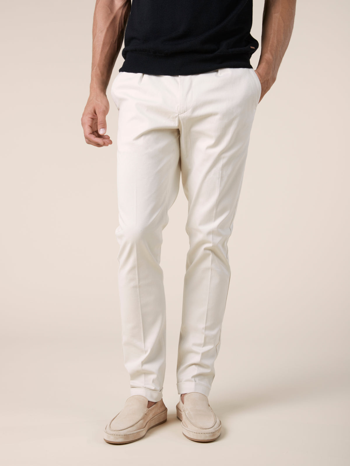 LeClub™ | Beige Urban Trousers