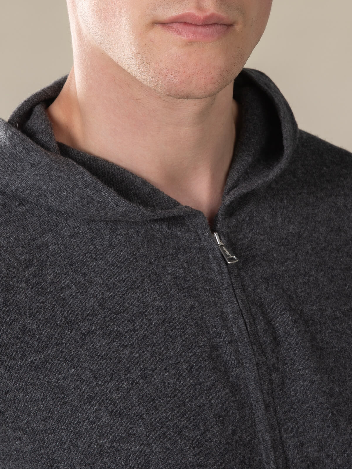 LeClub™ | Dark Grey Zipper Vest