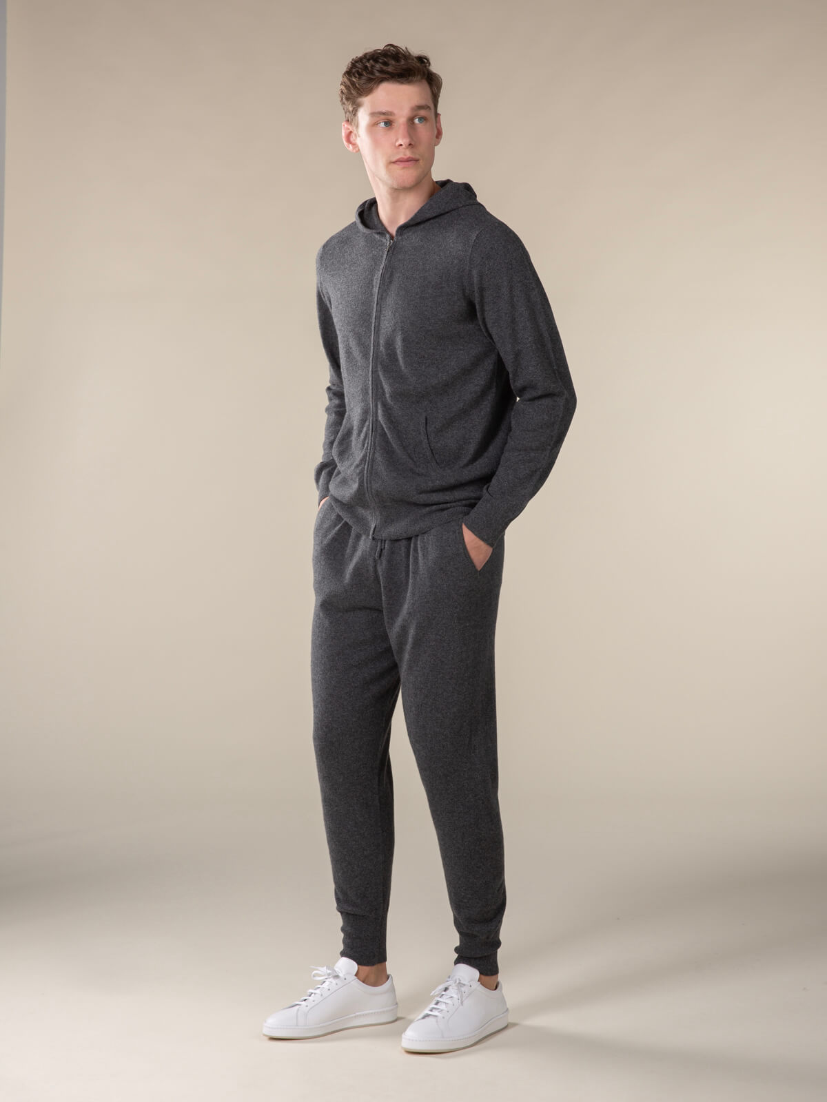 LeClub™ | Dark Grey Zipper Vest