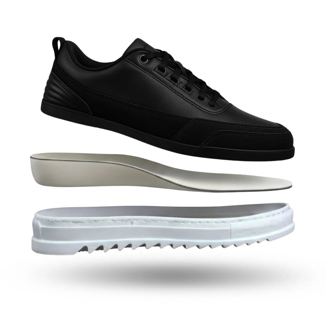 LeClub™ | Baskets en cuir mélangé