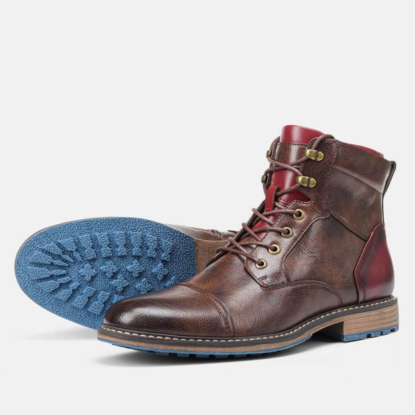 LeClub™ | Bottes Oxford en cuir haut de gamme