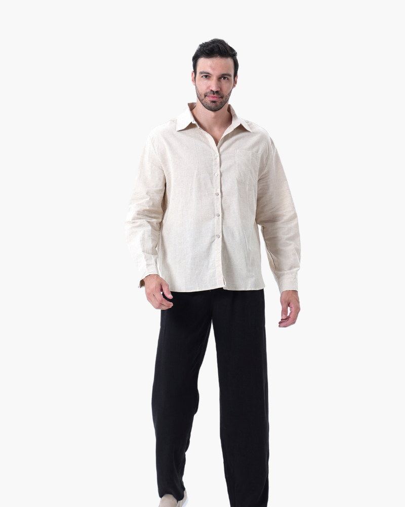 LeClub ™ | Linen Combo Longsleeve