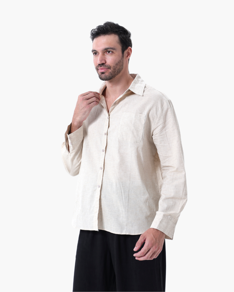 LeClub ™ | Linen Combo Longsleeve