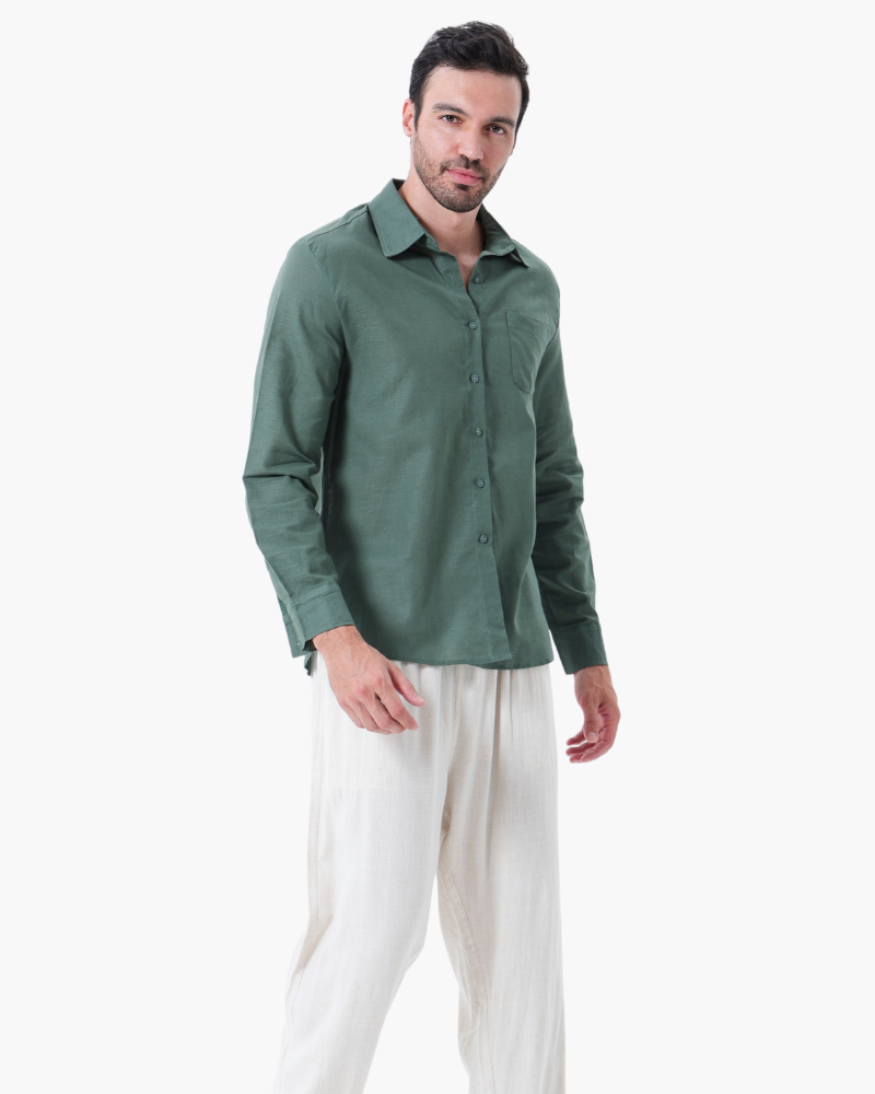 LeClub ™ | Linen Combo Longsleeve