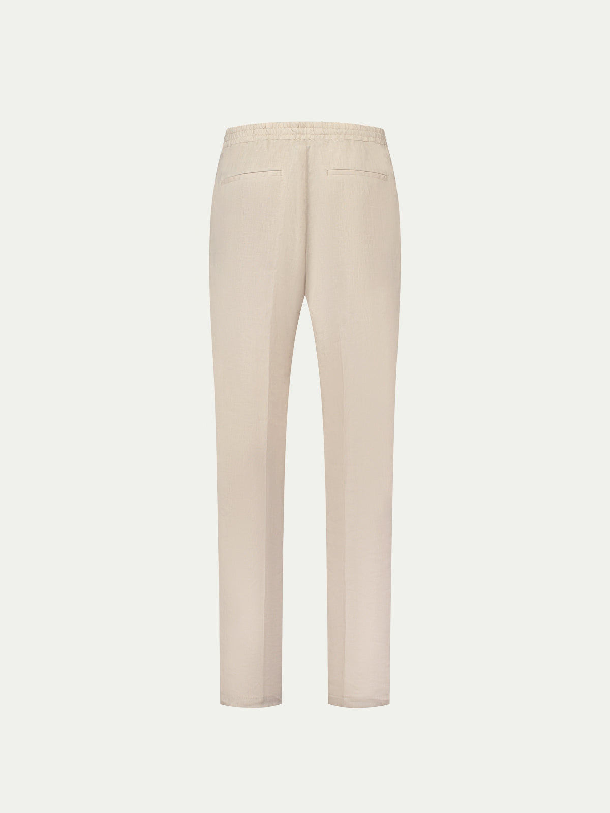 LeClub™ | Beige Linen Seaside Trousers