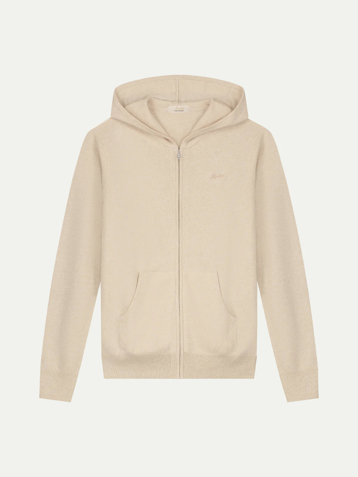 LeClub™ | Light Beige Zipper Vest