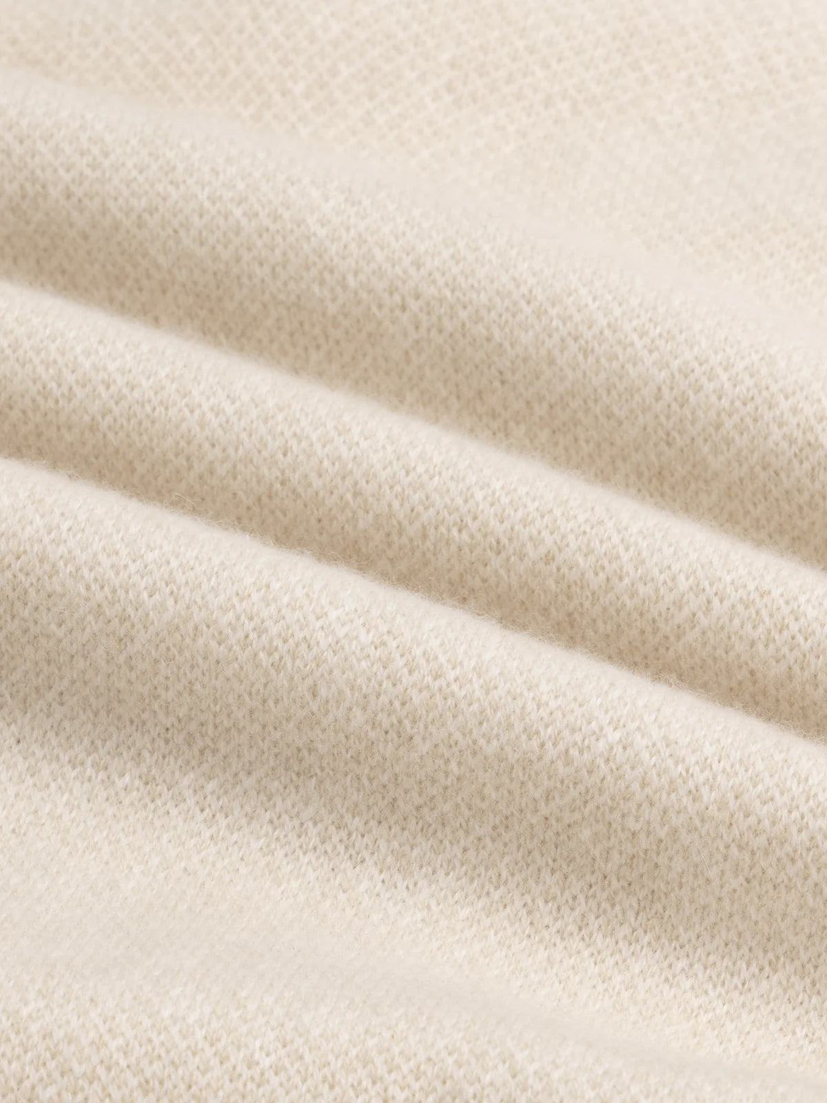 LeClub™ | Light Beige Jacquard Crew